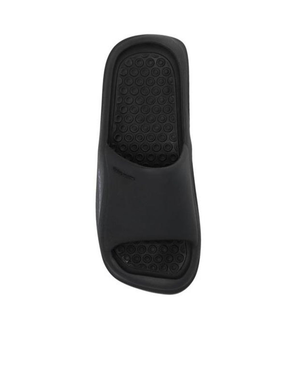 Heron Preston Black Square Toe Slip-On Slides for men
