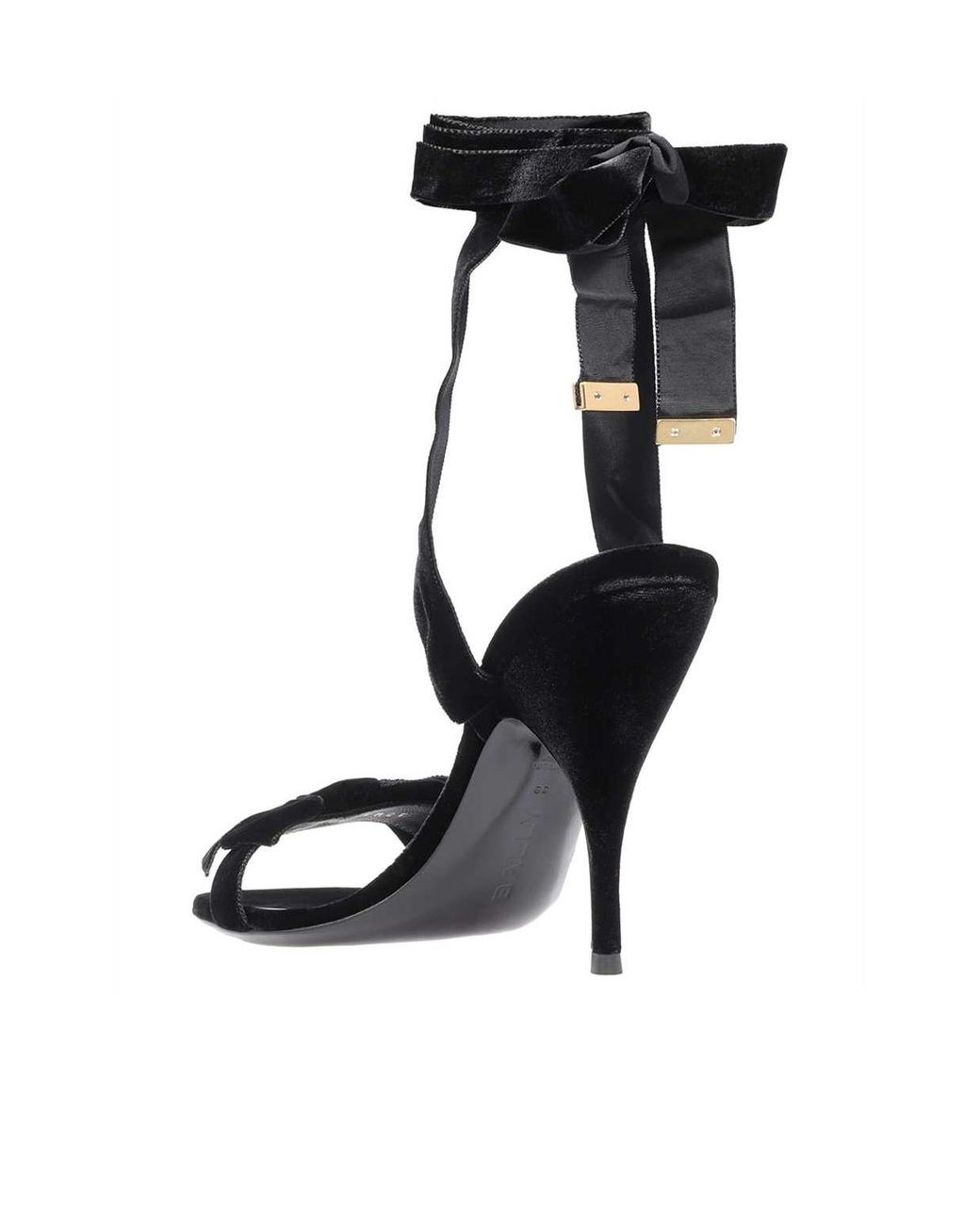 Bally Black Bow Detail High Heel Sandals
