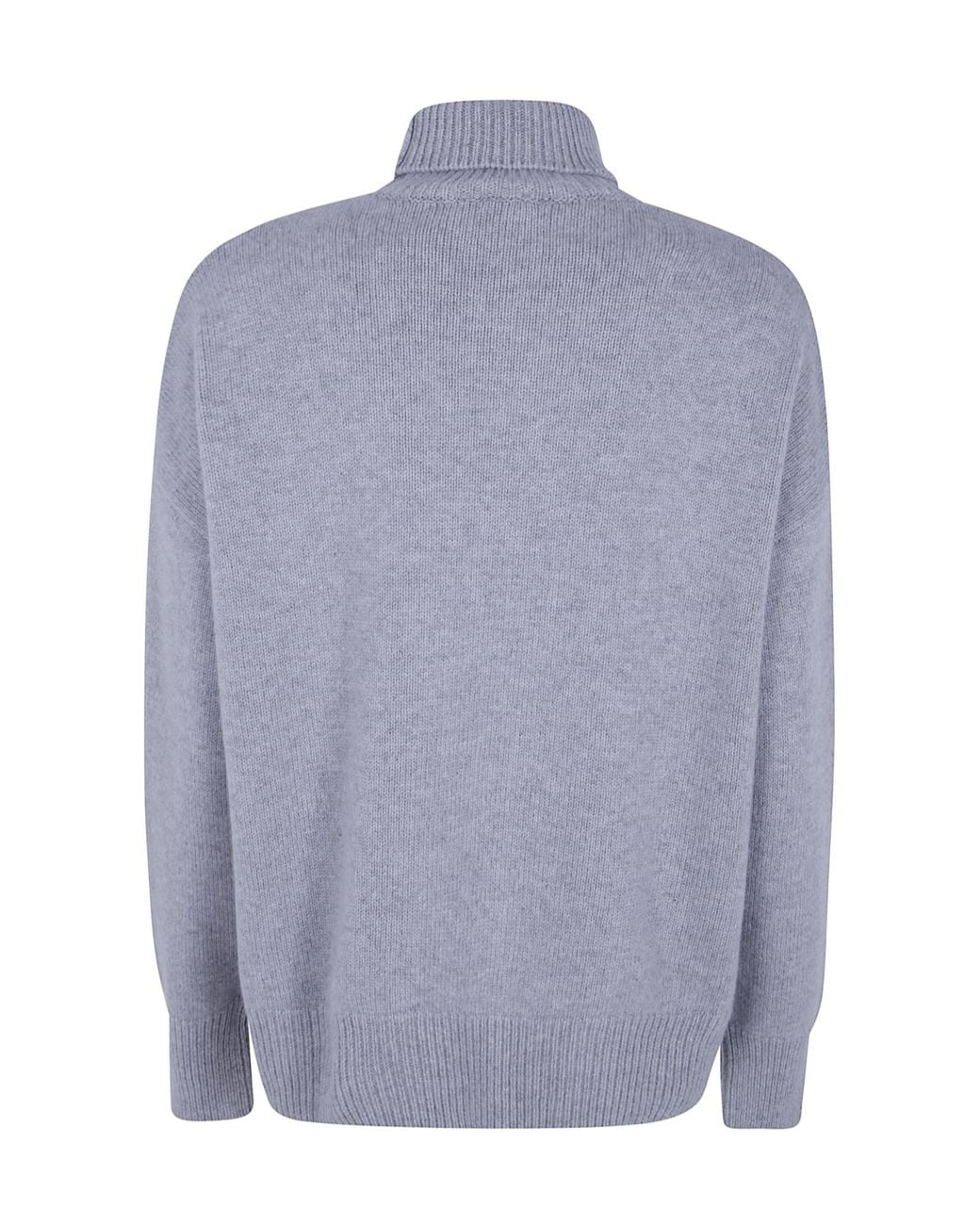 Mrz Blue Turtleneck Oversized Sweater