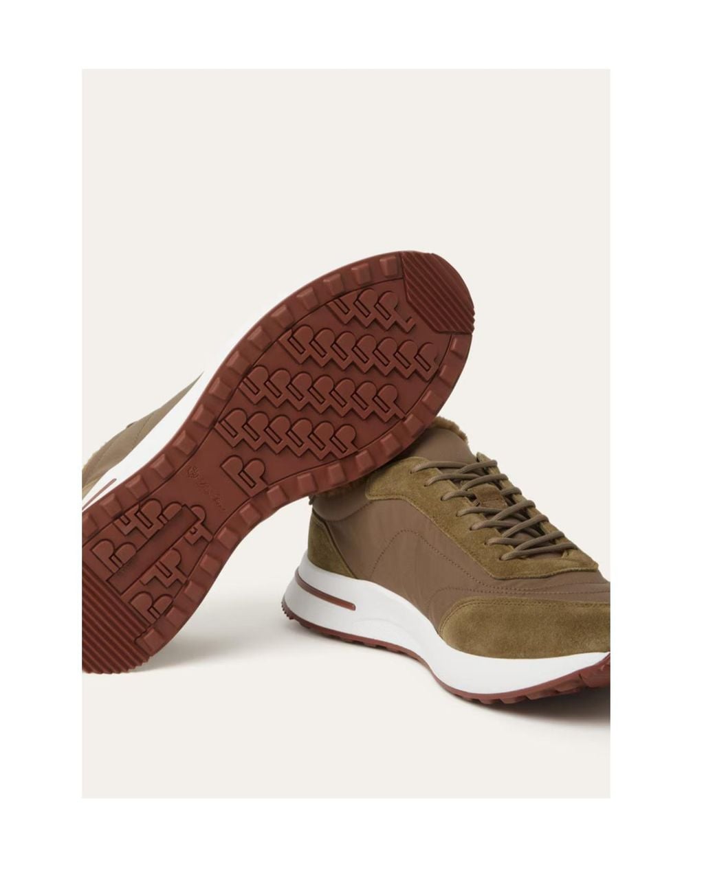 Loro Piana Brown Week End Walk Evo for men