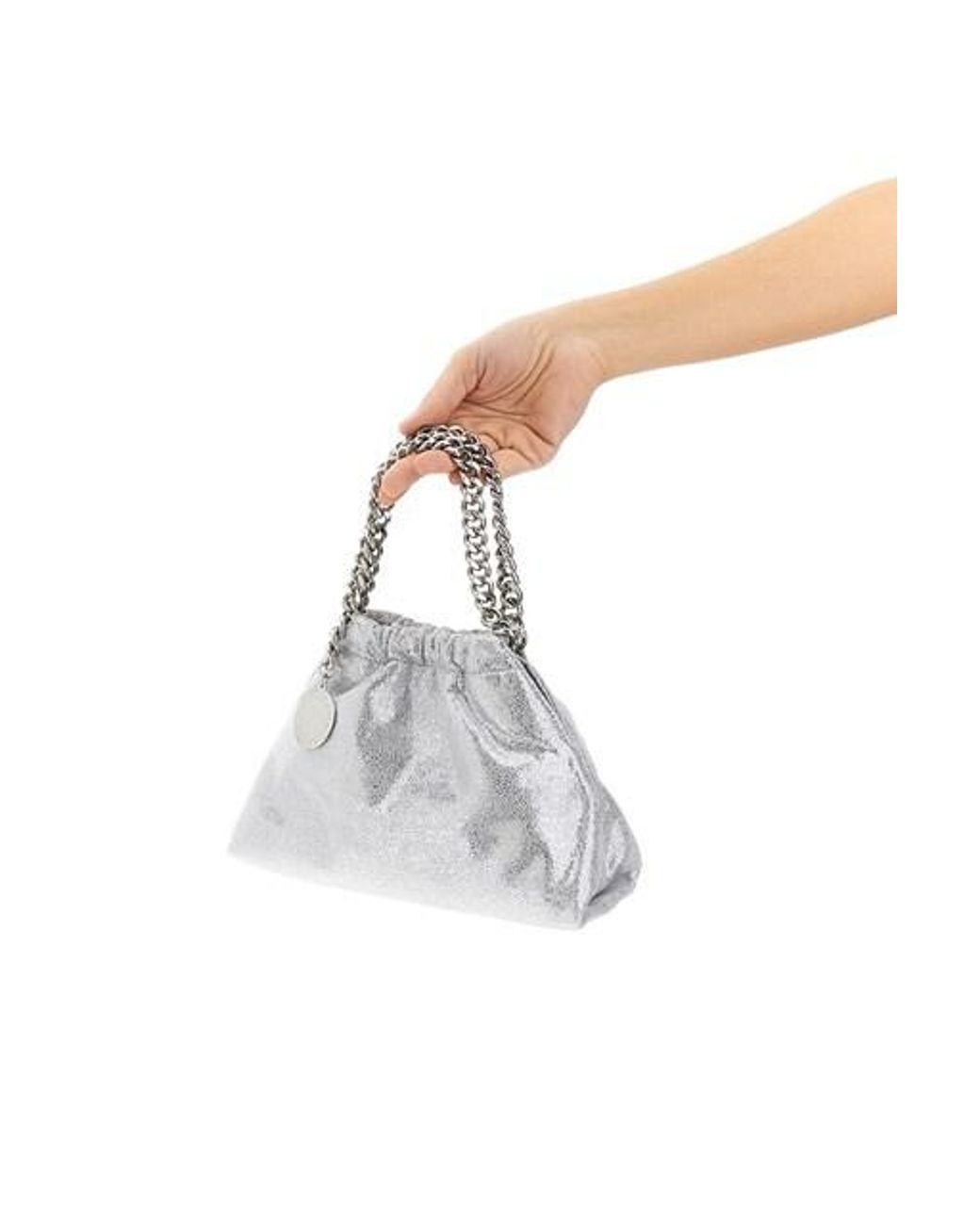Stella McCartney White Falabella Small Shoulder Bag