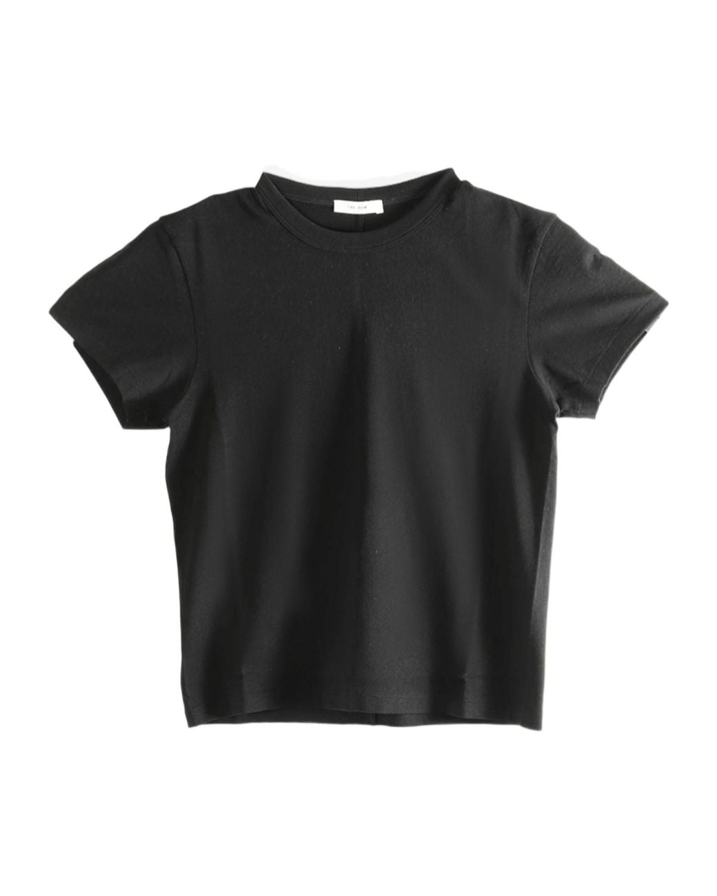 The Row Black Crewneck T-Shirt