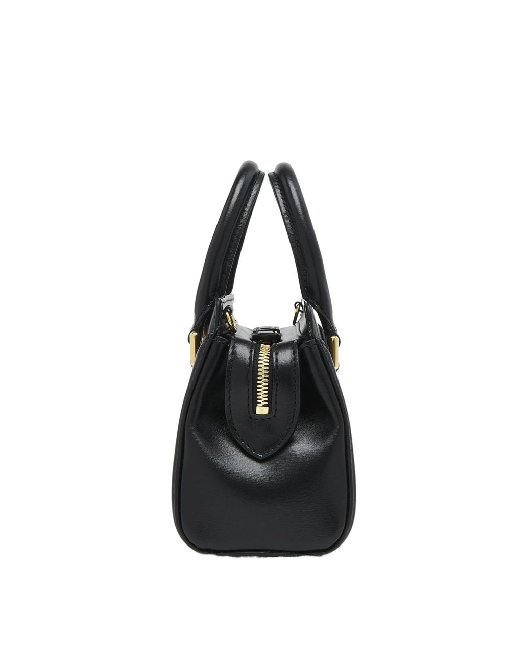 McQueen Black Birdee Mini Tote Bag