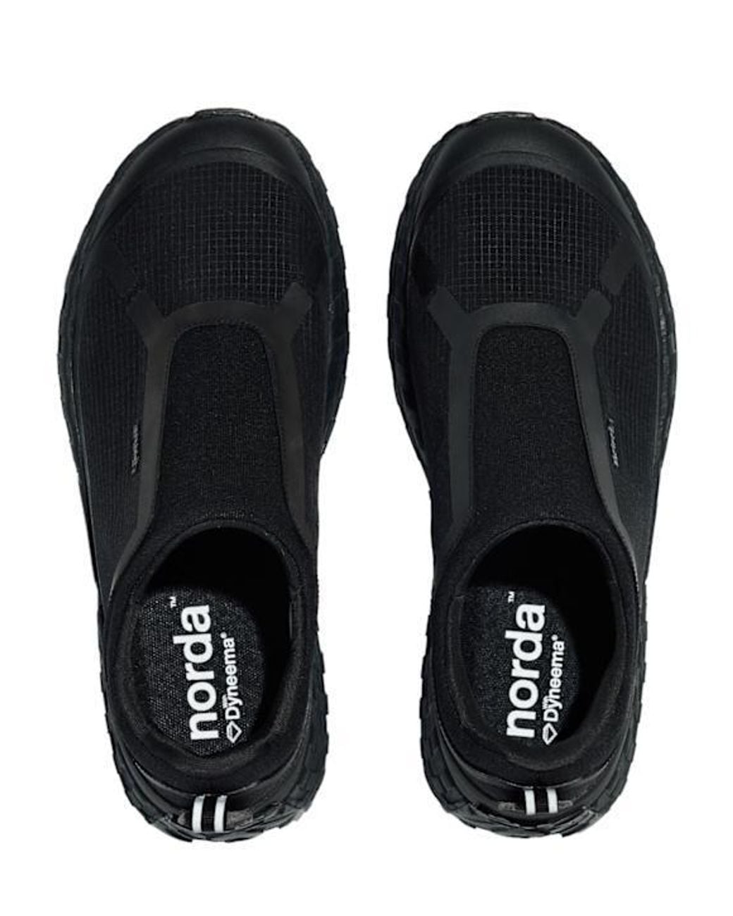 Norda Black Dyneema Trail Running Shoes for men