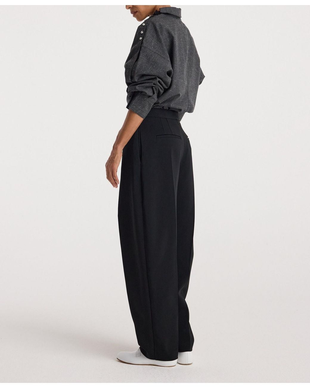 Rohe Blue Collared Top