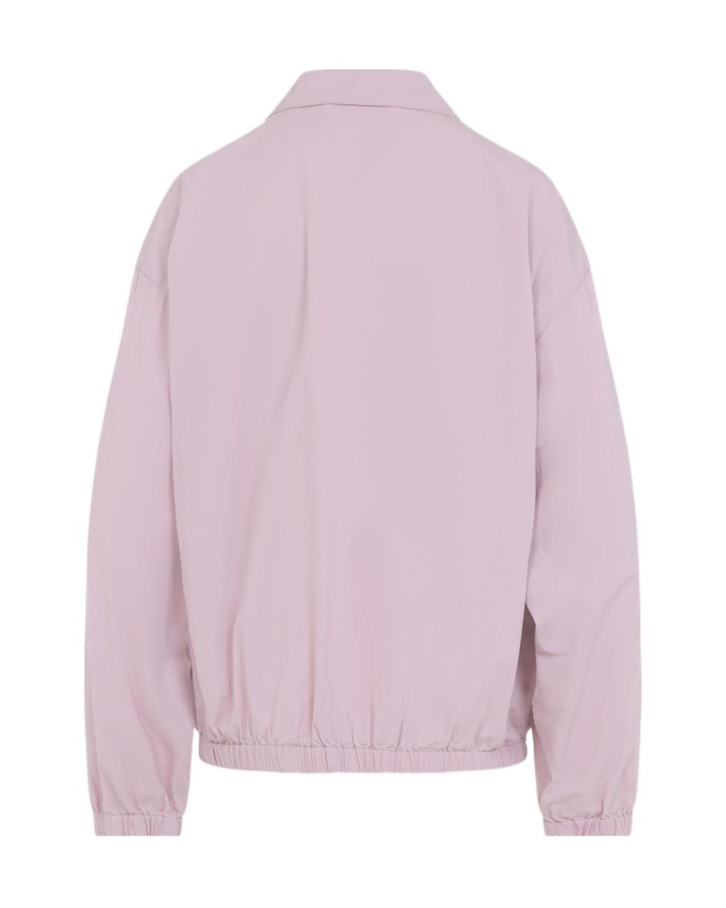 Prada Pink Old Gabardine Blouson Jacket