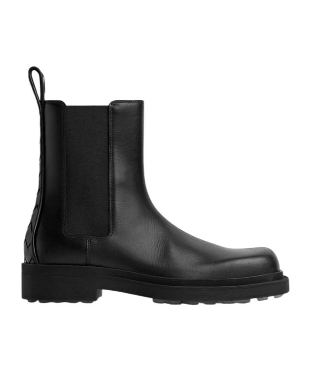 Bottega Veneta Black Ben Chelsea Boots