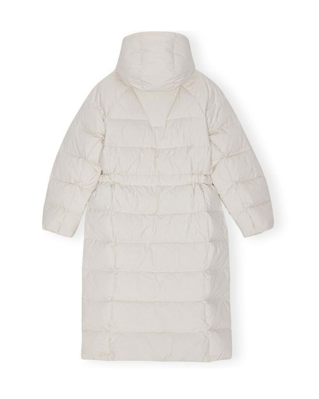 Ganni White Jacket With Logo