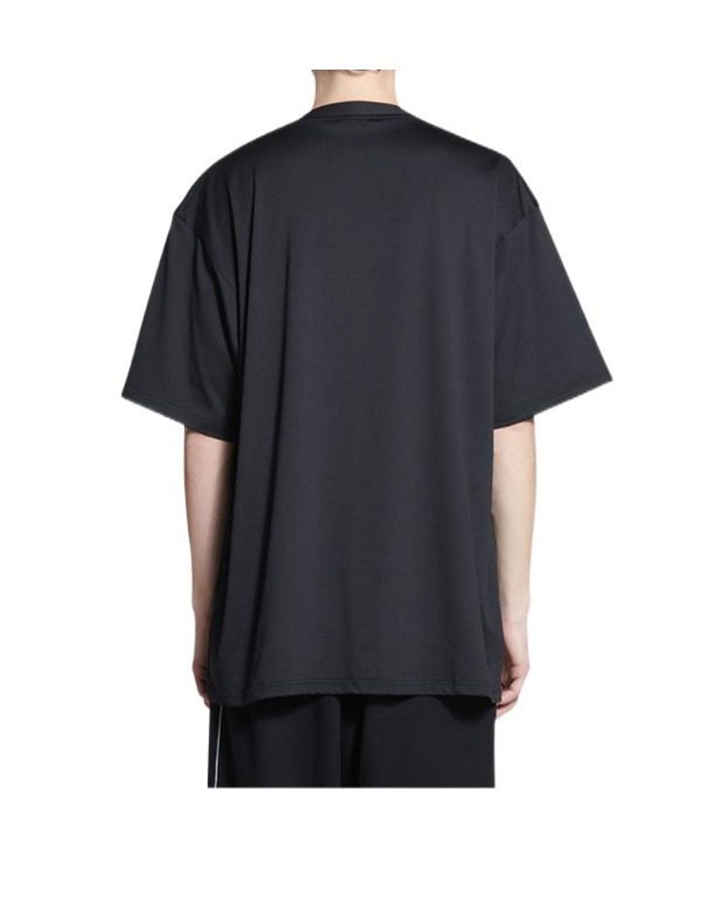 Balenciaga Black T-Shirt Swim Da Uomo for men