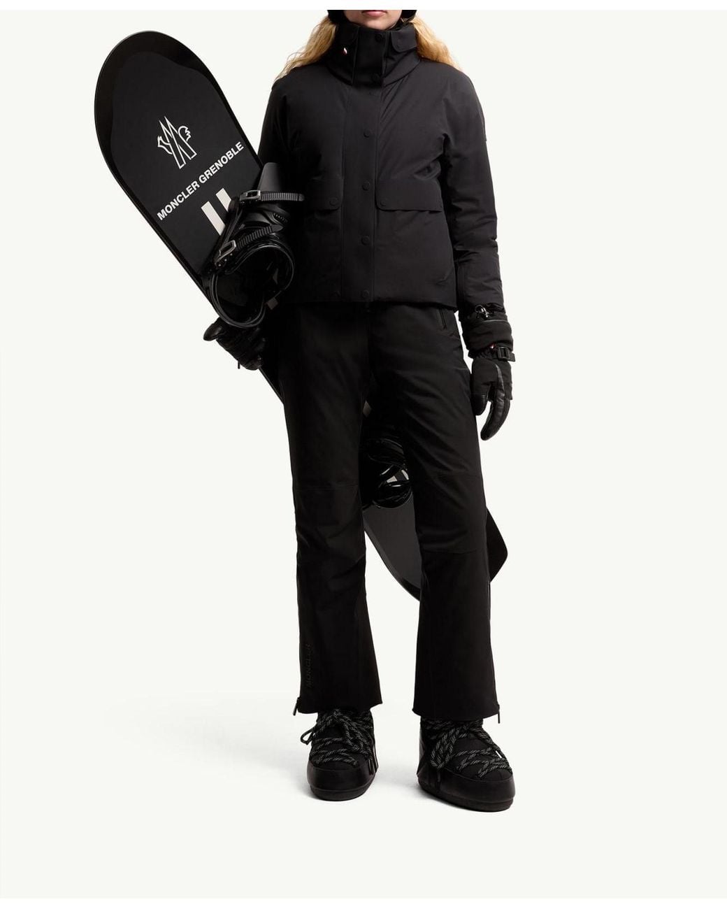 Moncler Black Danses Insulated Ski Jacket