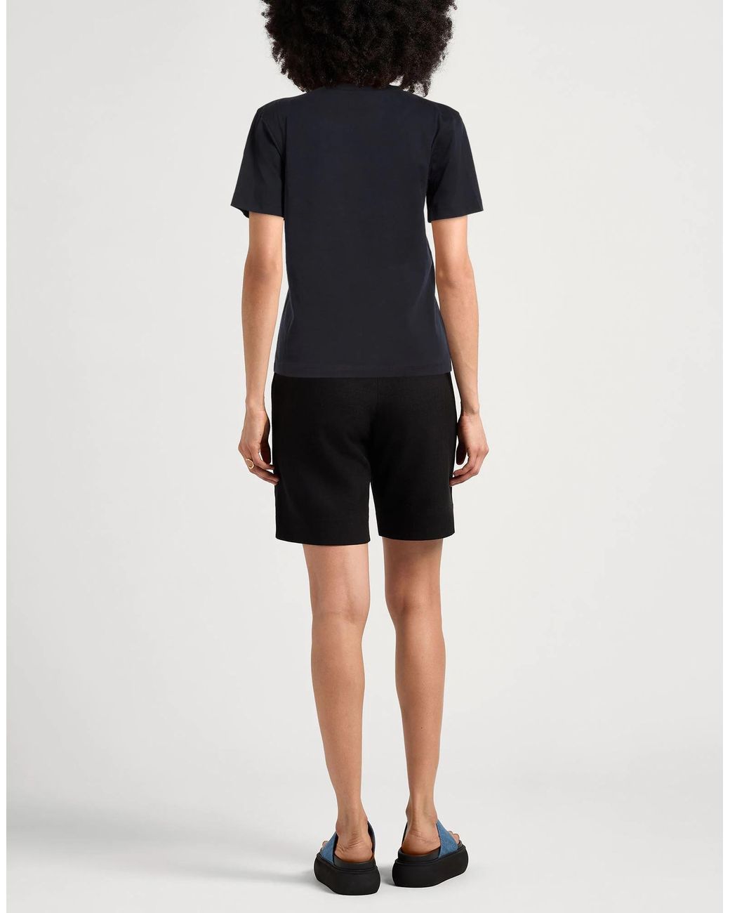 Marni Black Logo Short-Sleeve T-Shirt