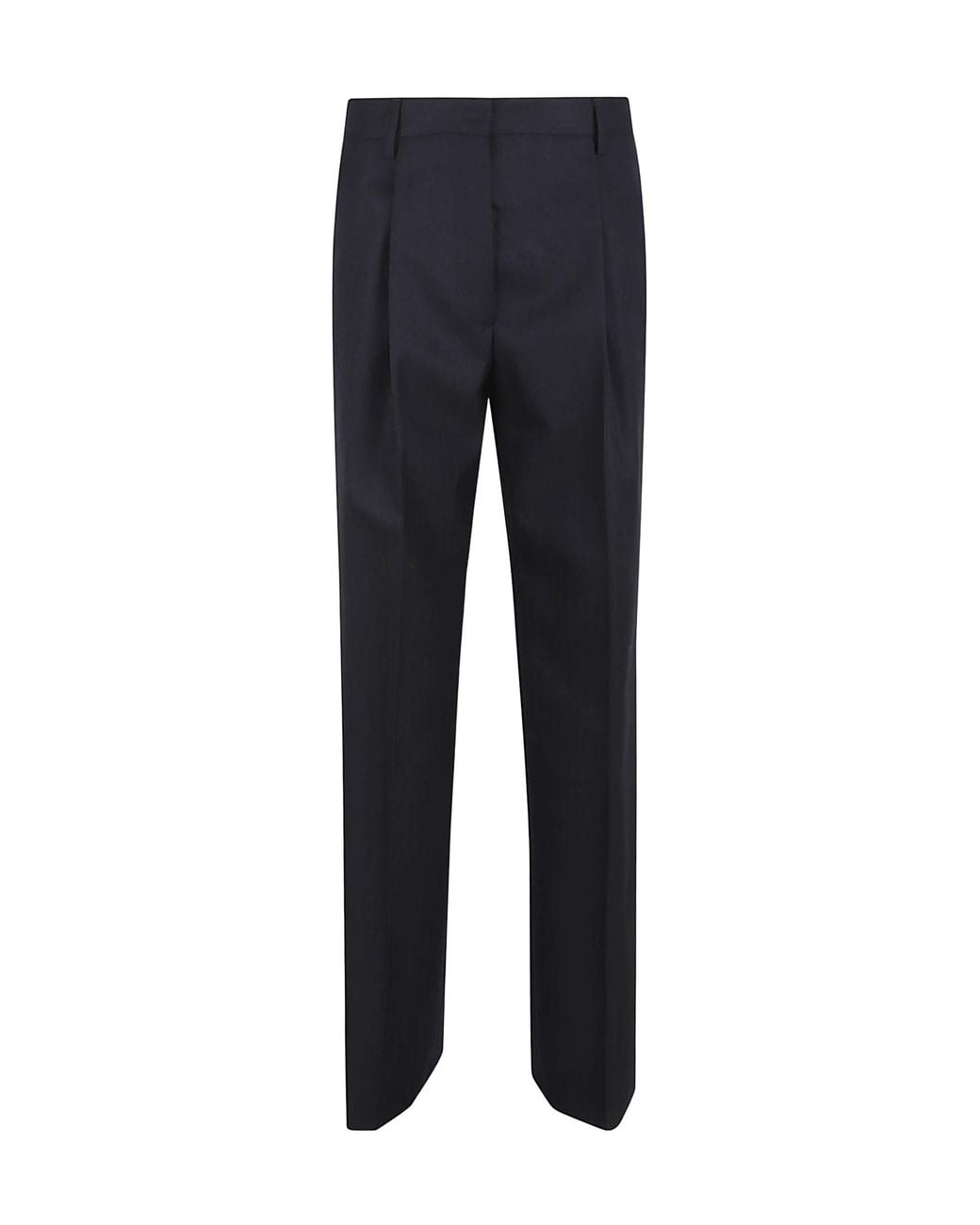 Dries Van Noten Blue Belt Loop Track Pants