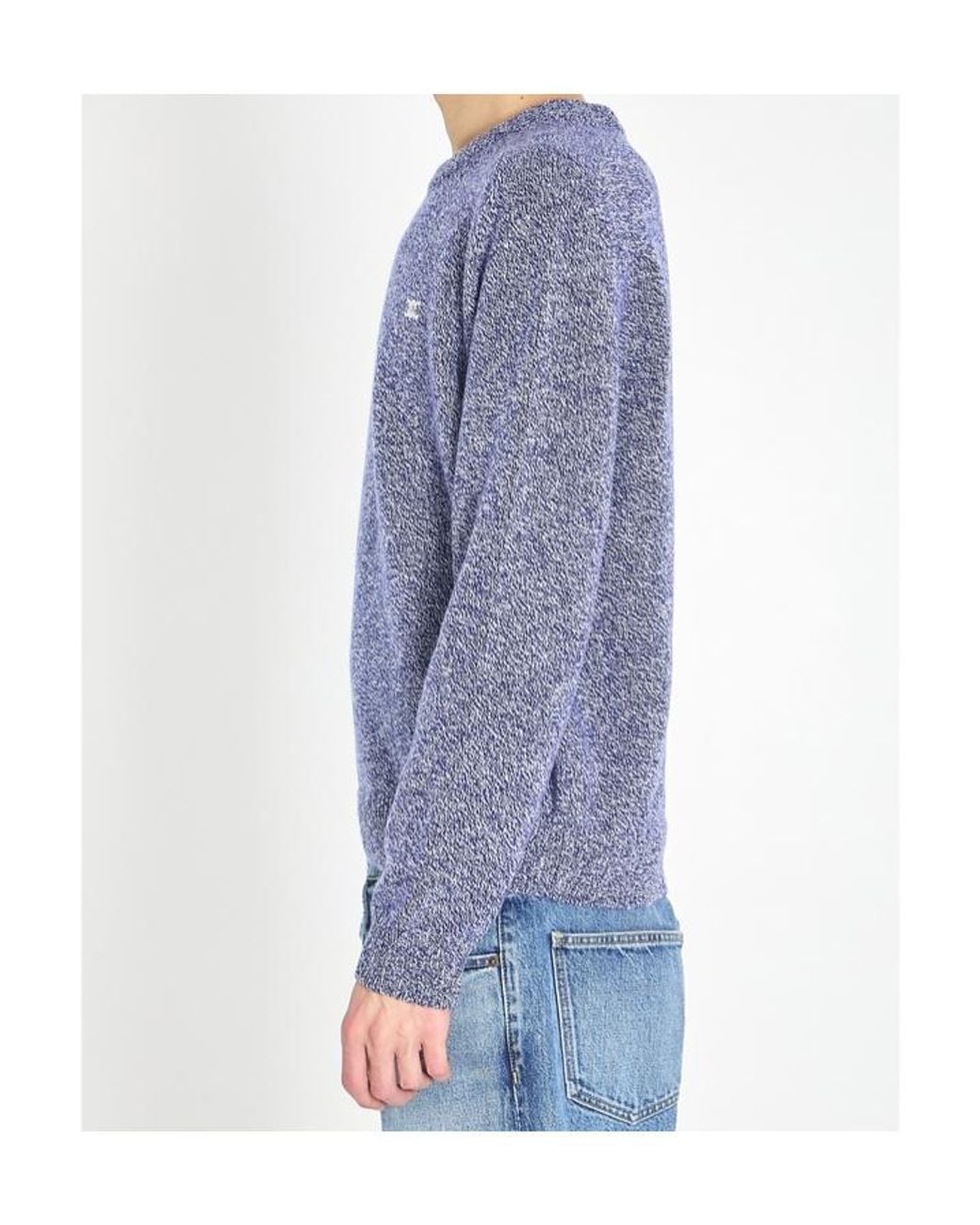 Céline Blue Crewneck Sweater for men
