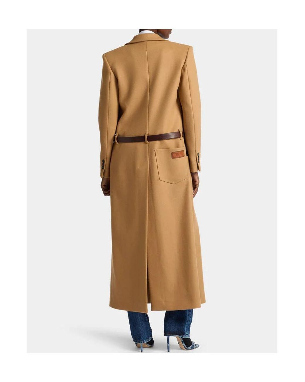DSquared² Natural Low-Belt Coat