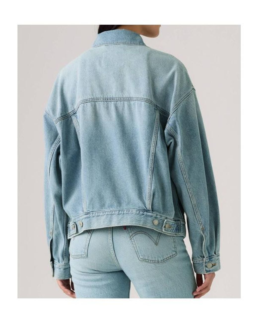 Levi's Blue 90S Trucker Relaxed Denim Jacket