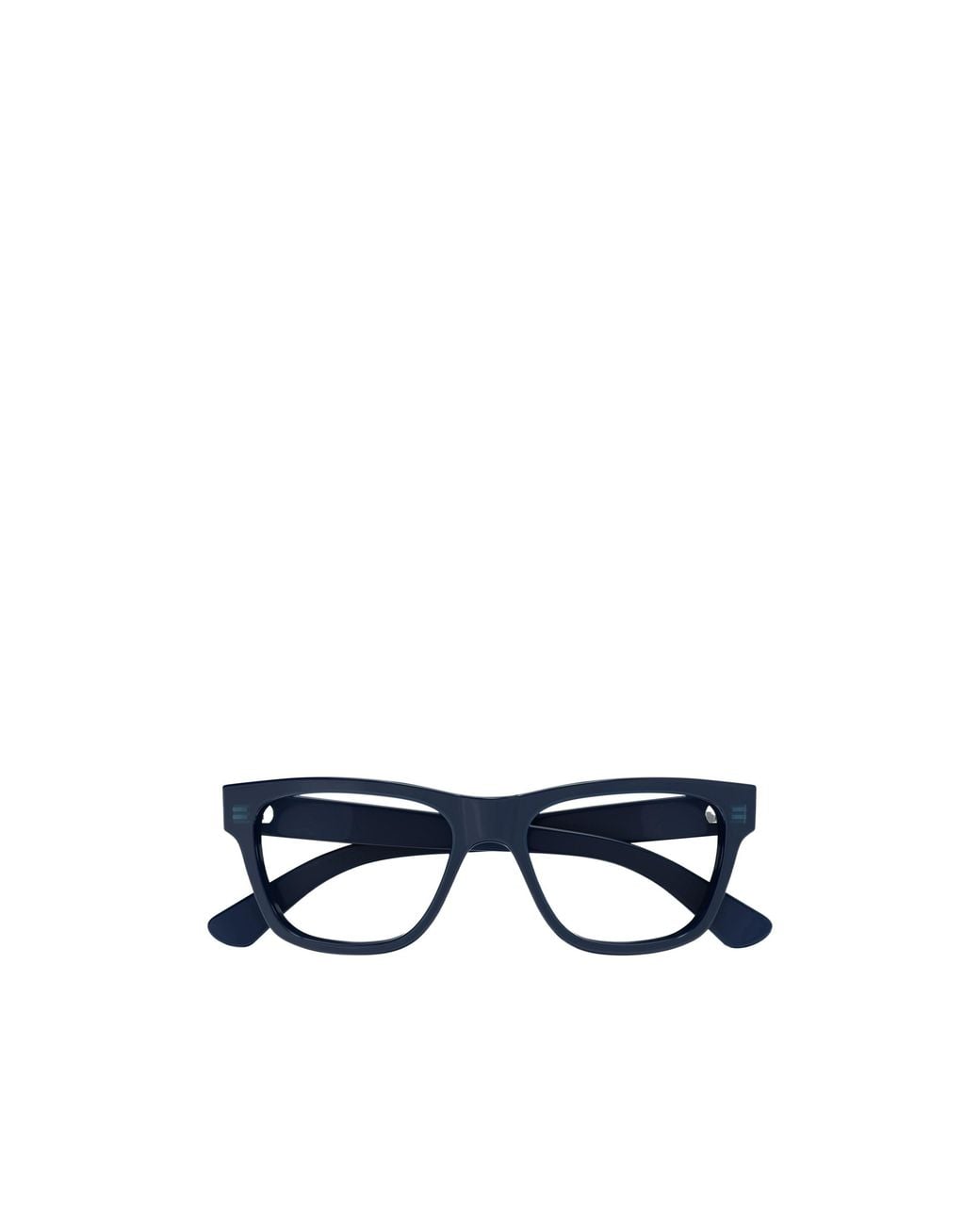Gucci Blue Eyewear Rectangular Glasses And Frames for men
