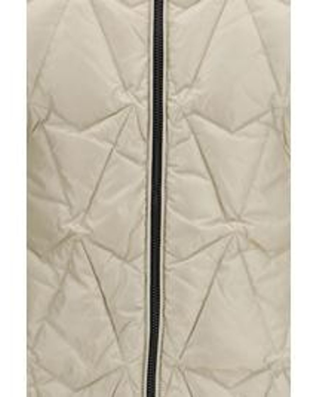 Moose Knuckles Natural Hooded Quilted Down Jacket