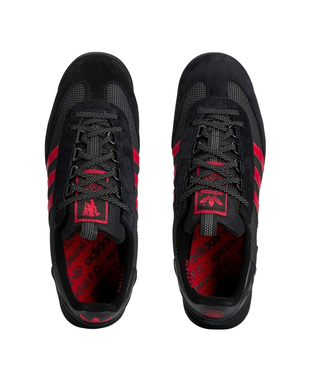 Adidas Black Mesh Sneakers for men