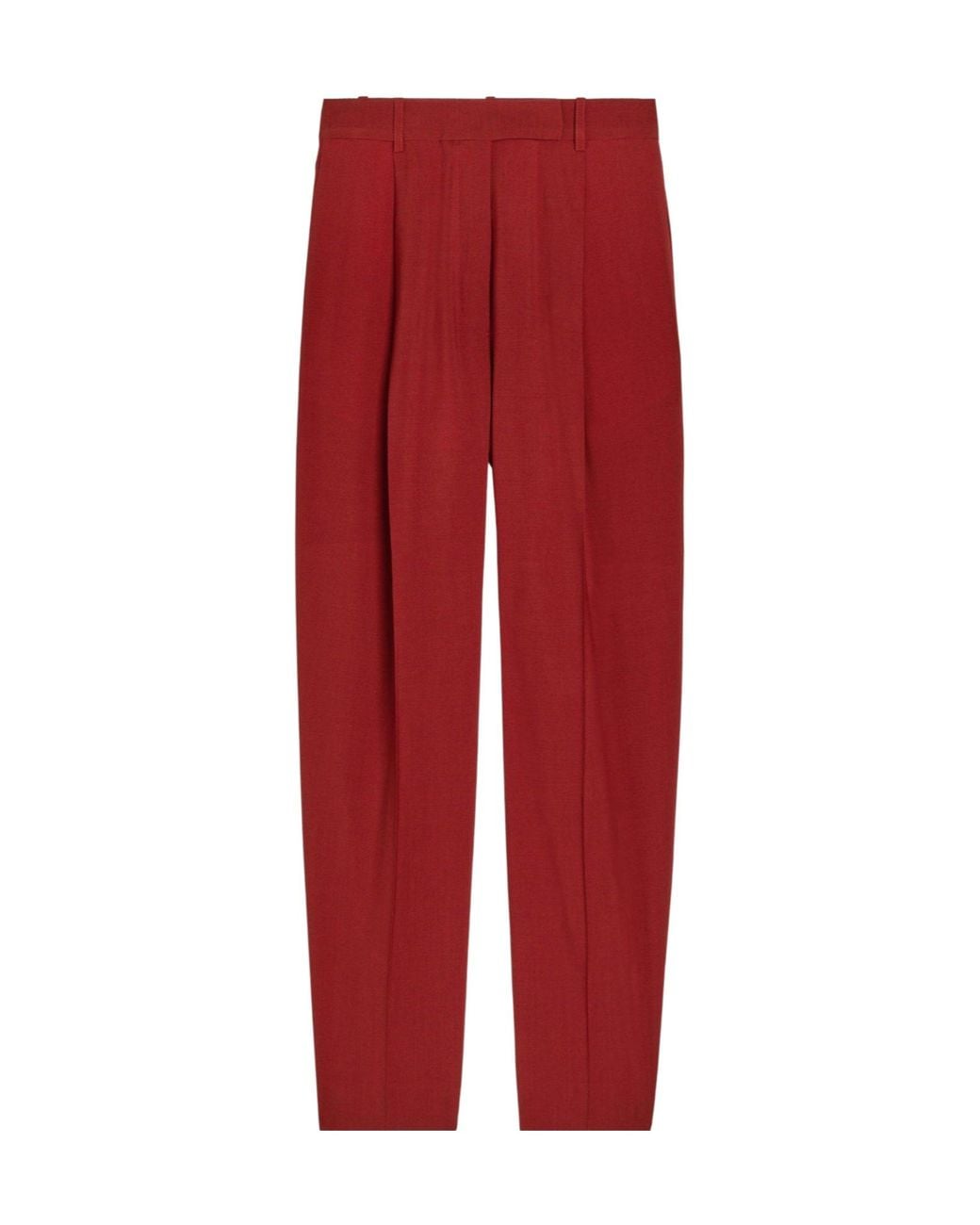 Rohe Red Woolen Trousers