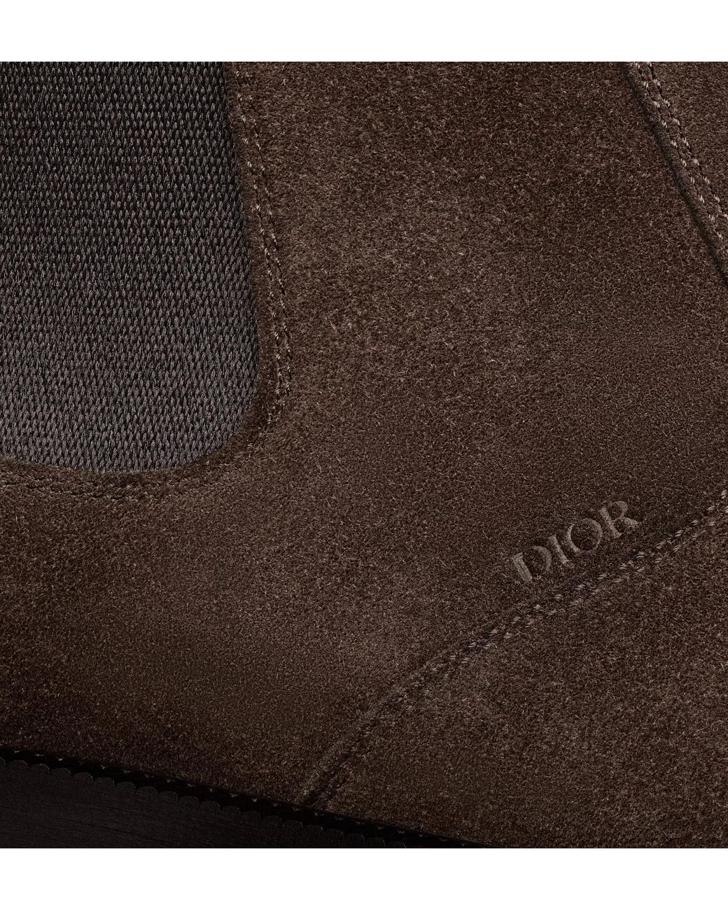 Dior Brown Homme Regency Chelsea Boots for men