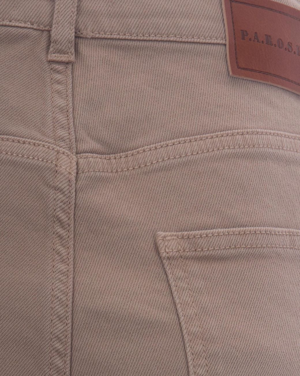 P.A.R.O.S.H. Brown Belt Loop Jeans