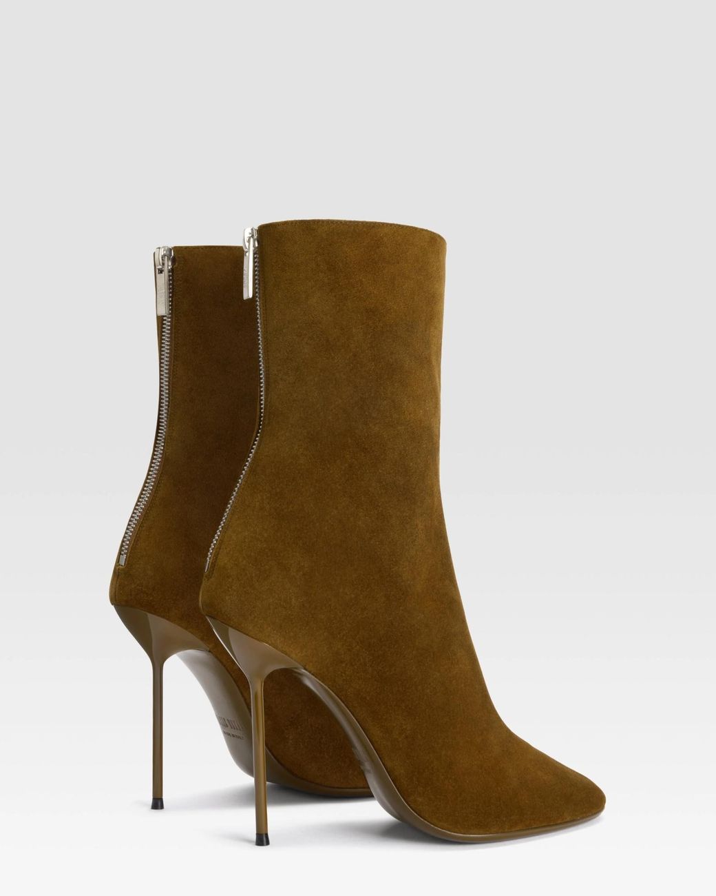 Paris Texas Brown Lidia Stiletto Ankle Boots