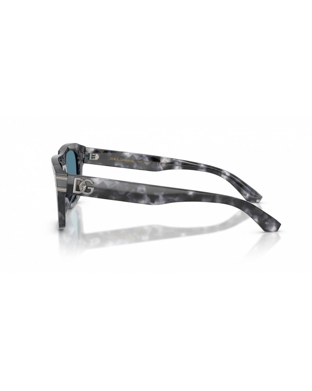 Dolce & Gabbana Blue Eyewear Rectangular Frame Sunglasses for men