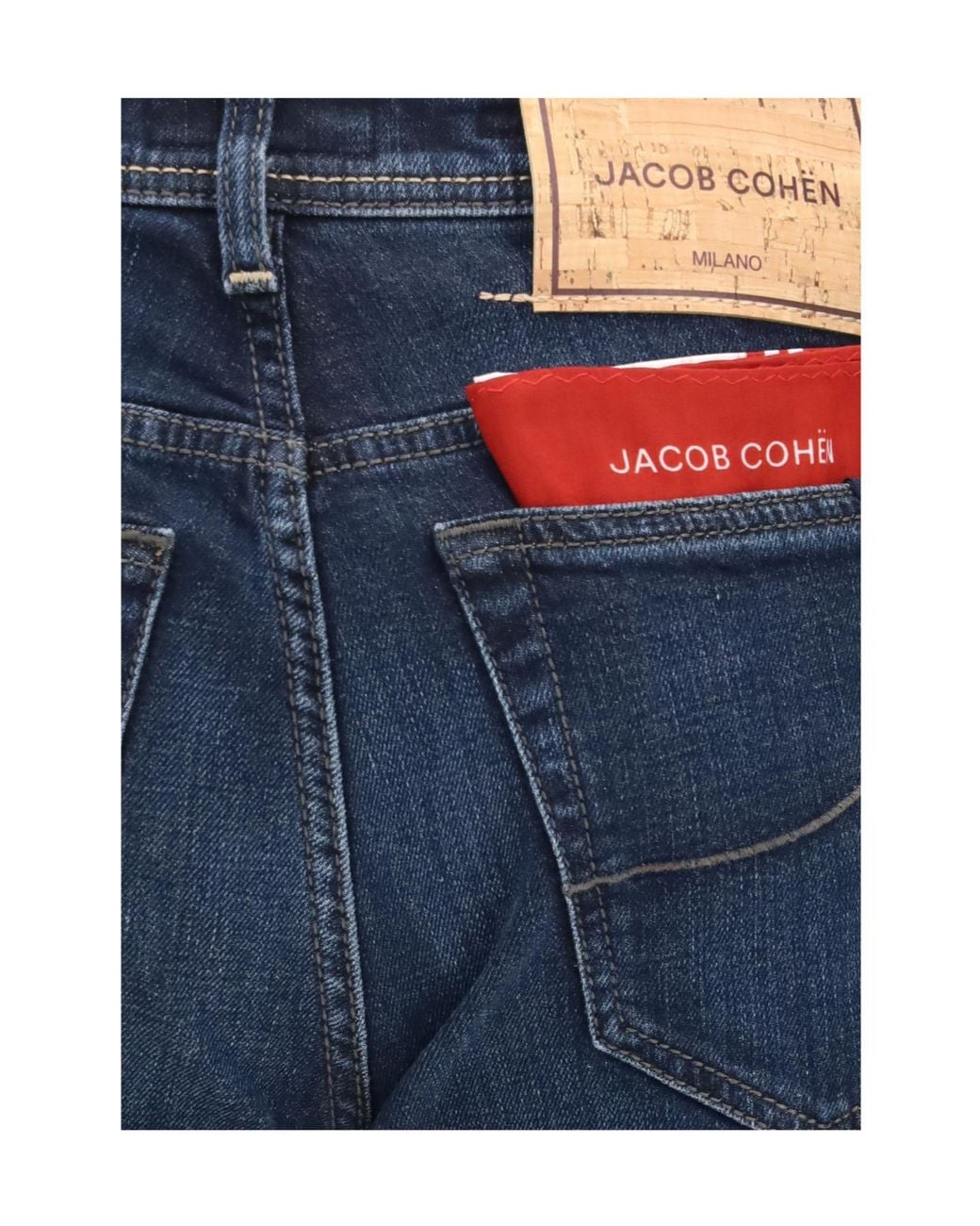 Jacob Cohen Blue Bard Slim-Fit Stretch Jeans for men