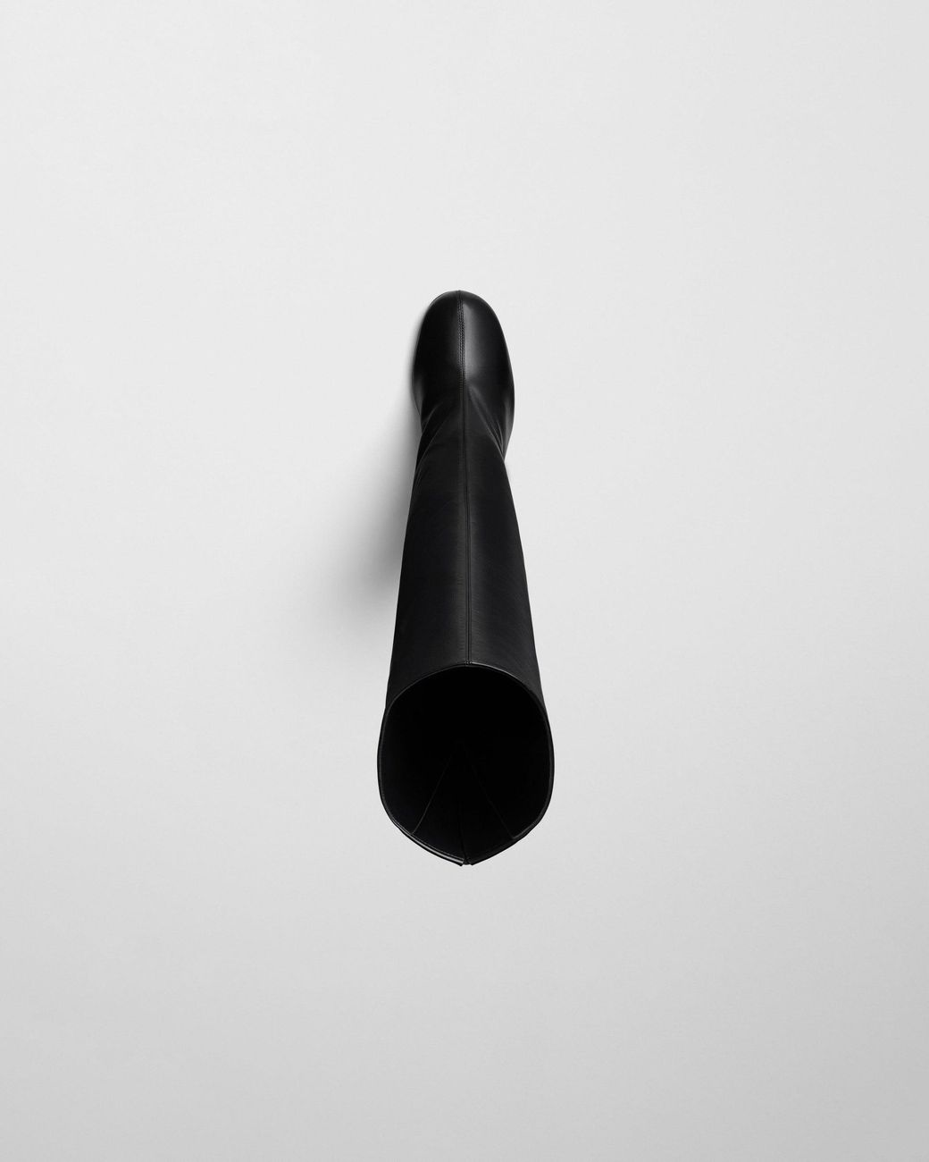 Phoebe Philo Black Slouchy Tall Boots