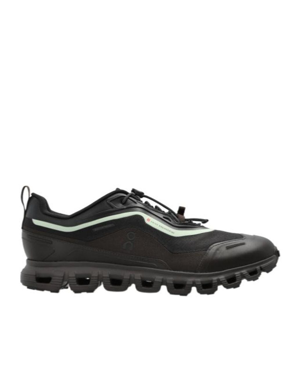 On Shoes Black Lace-Up Sneakers for men