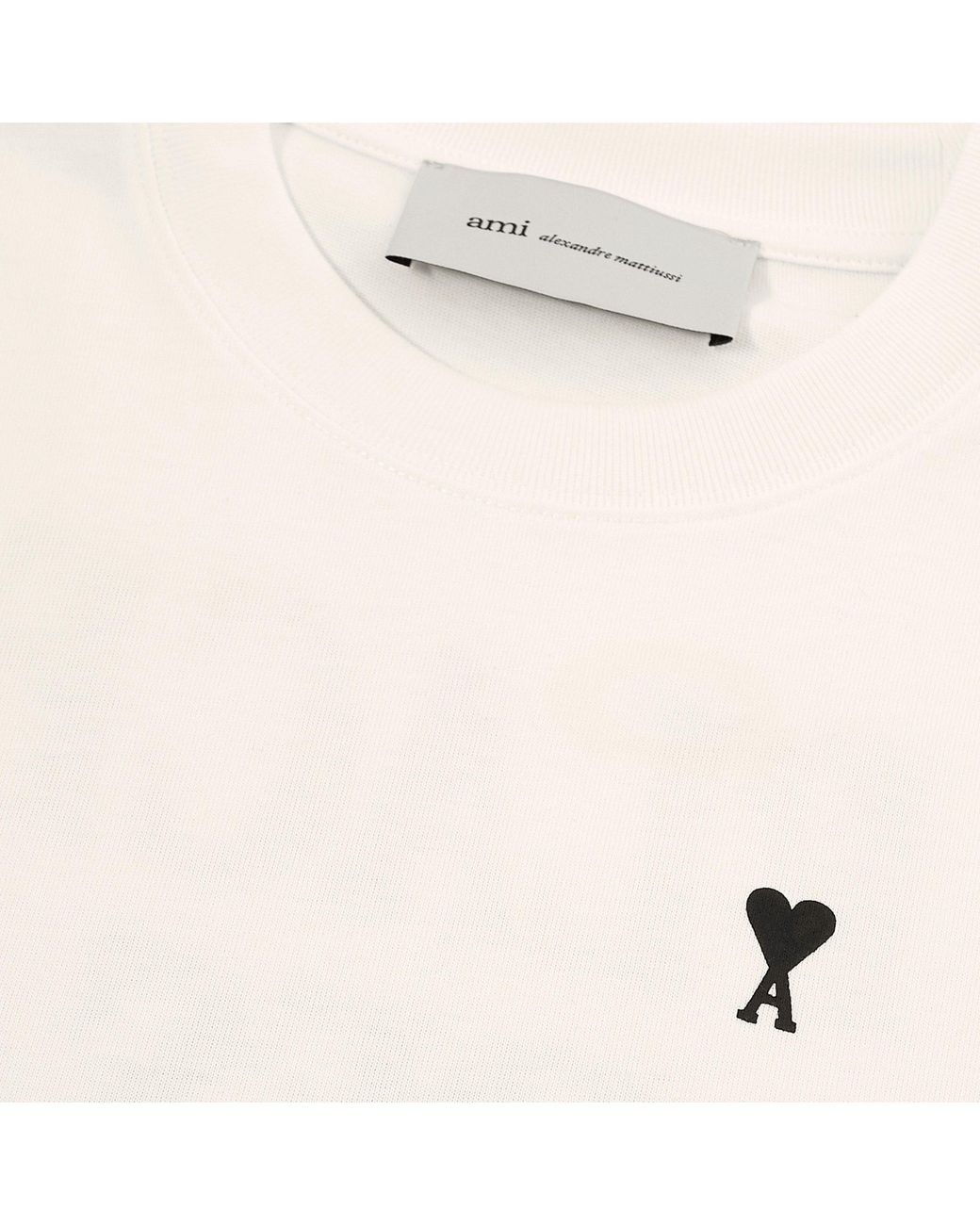 AMI White Fit Oversized T-Shirt