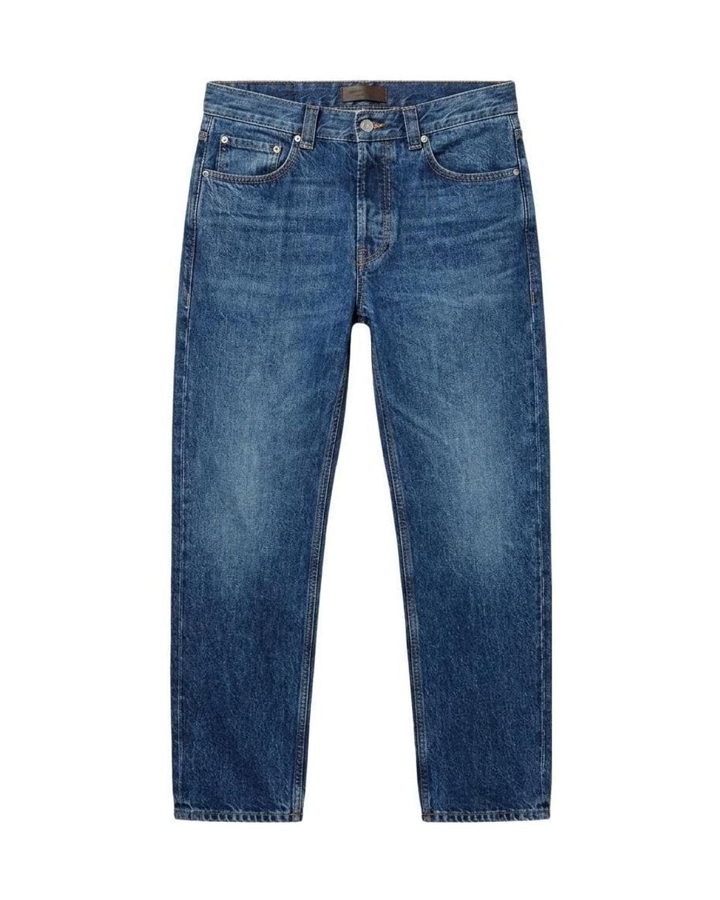 DIESEL Blue 2024 D-Macs Straight-Leg Jeans for men