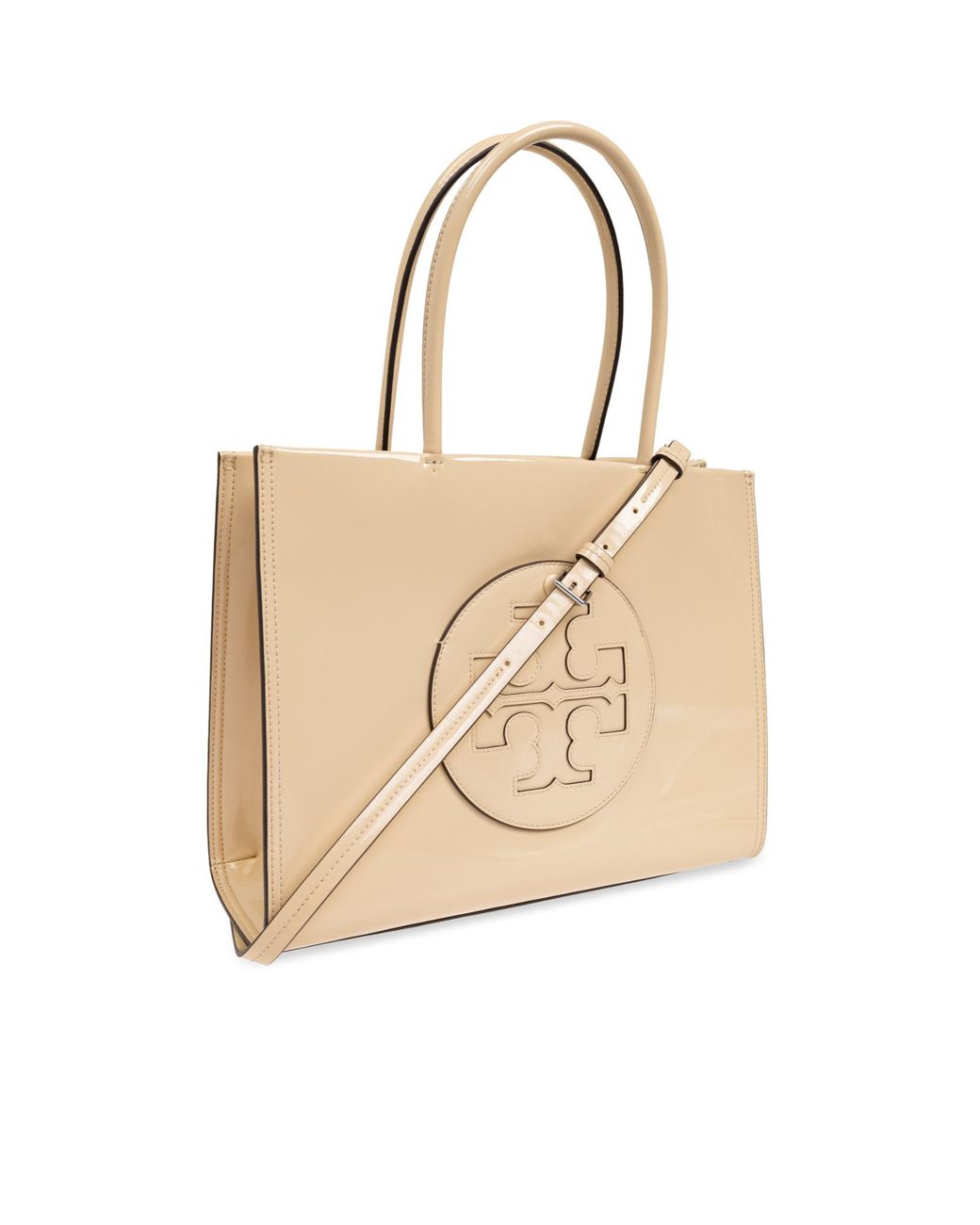 Tory Burch Natural Small Ella Tote Bag