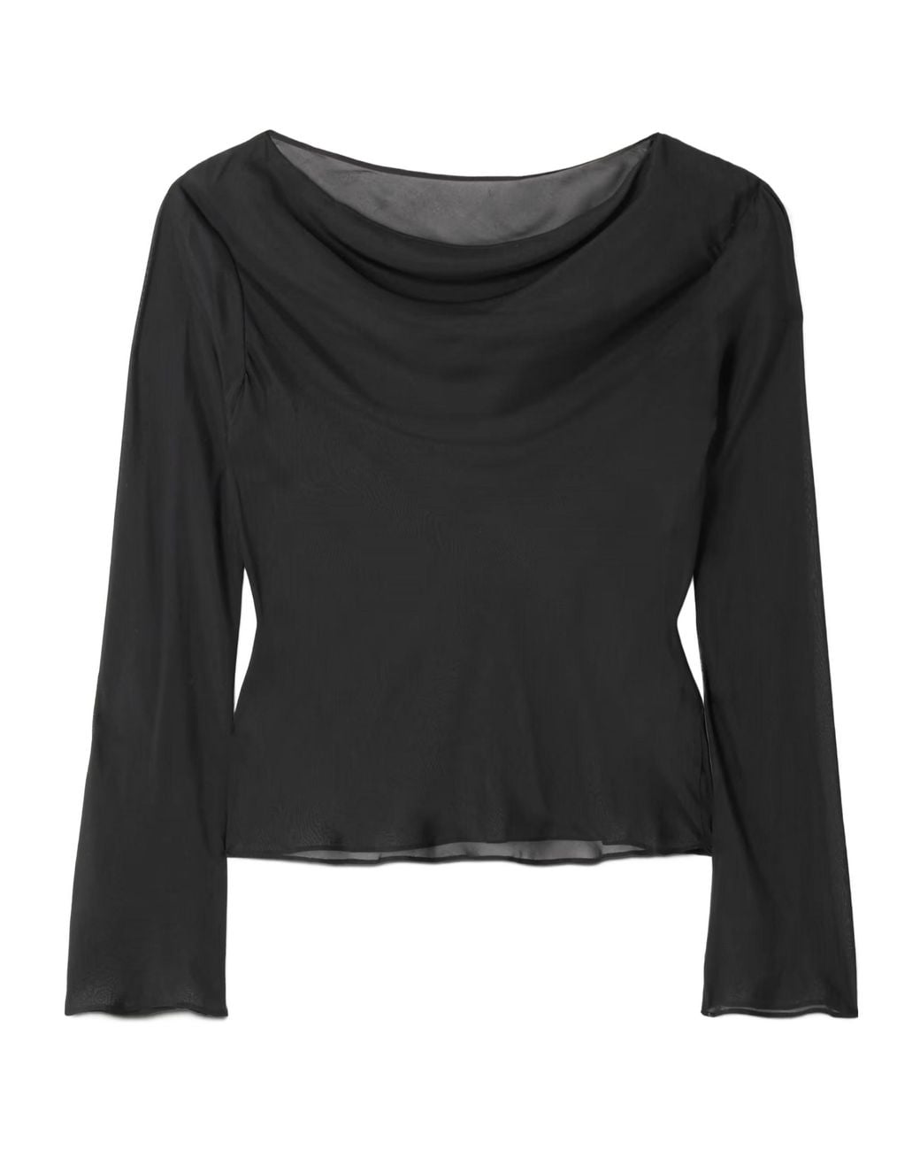 Sir Black Long-Sleeved Top