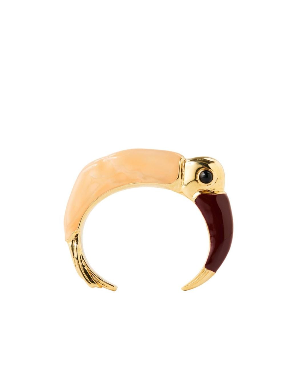Chloé White Stylish Shaped Bangle