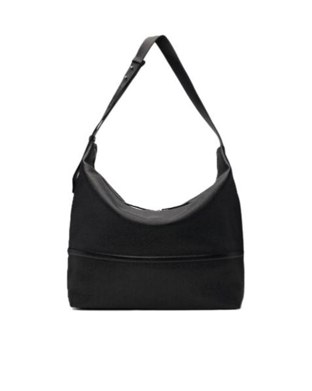 Dries Van Noten Black Zippered Shoulder Bag for men