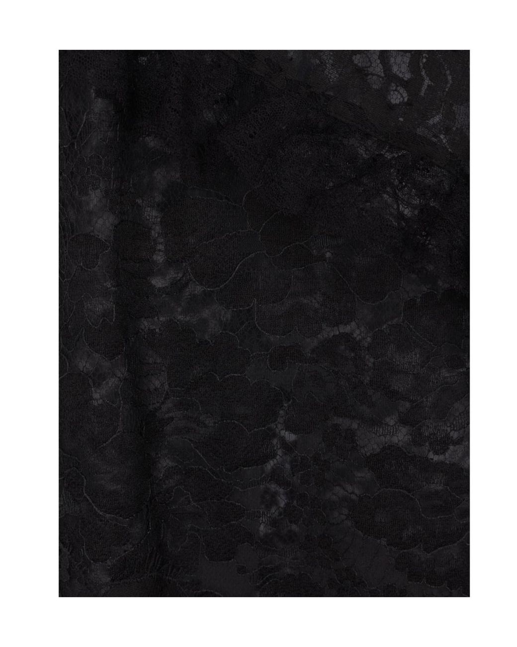 Alessandra Rich Black Long-Sleeved Dress