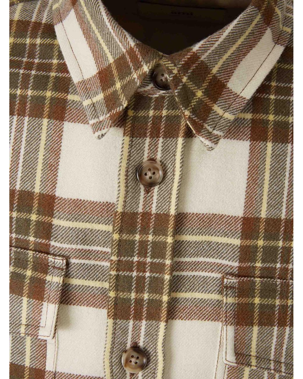 AMI Multicolor Long-Sleeved Casual Jacket for men