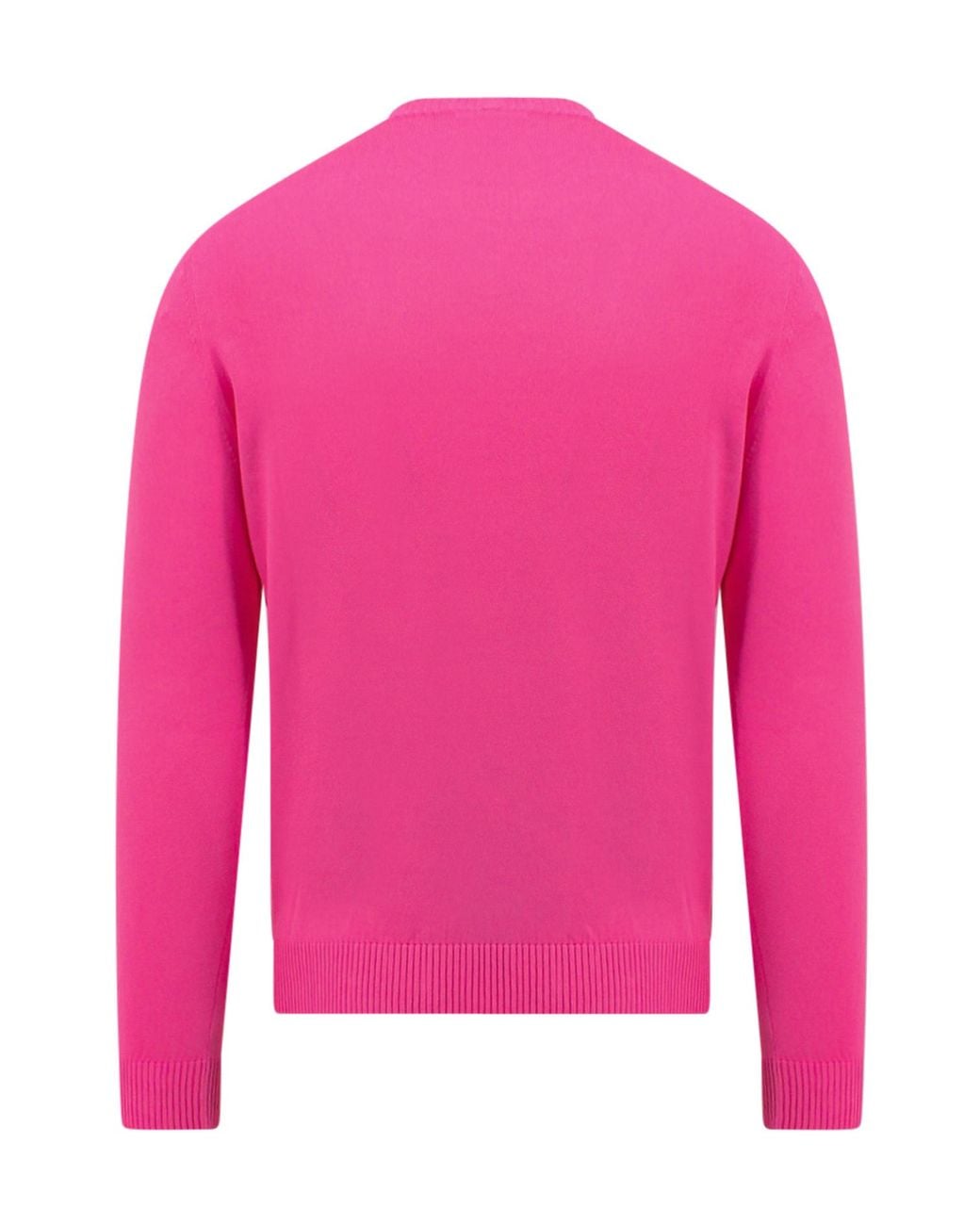 Malo Pink Crew Neck Knitted Sweater for men