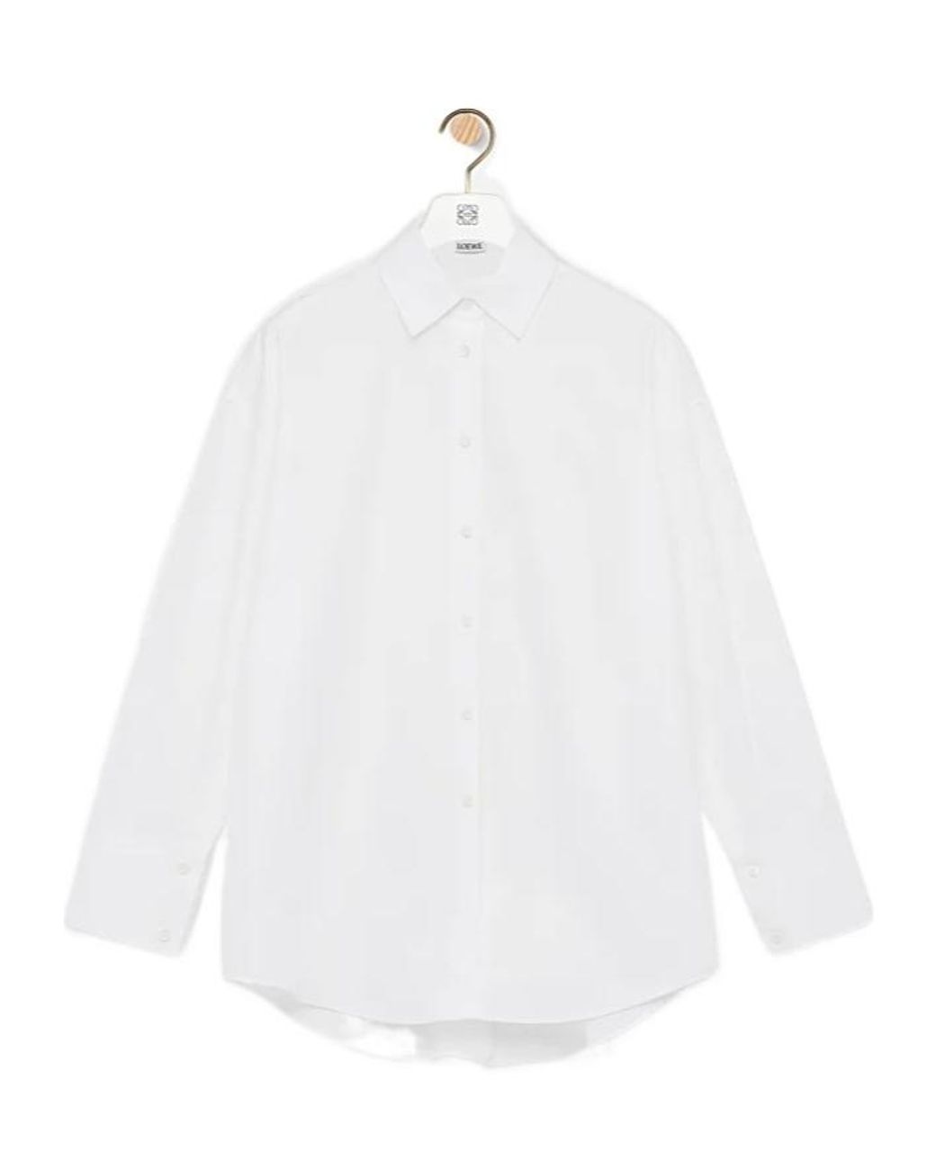Loewe White Cape Shirt