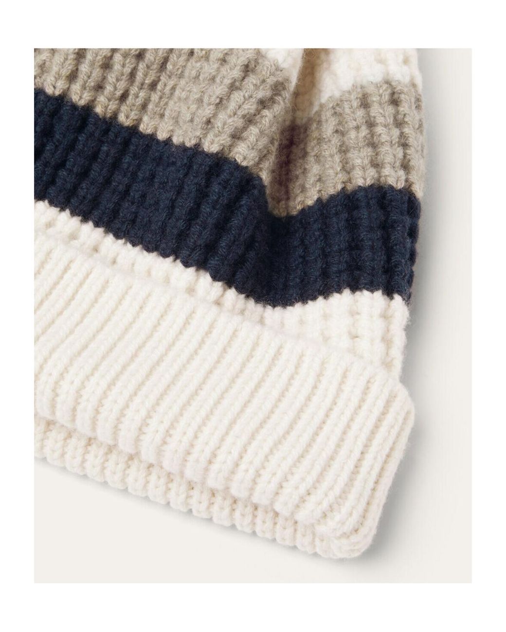 Loro Piana White Rocky Mountains Beanie for men