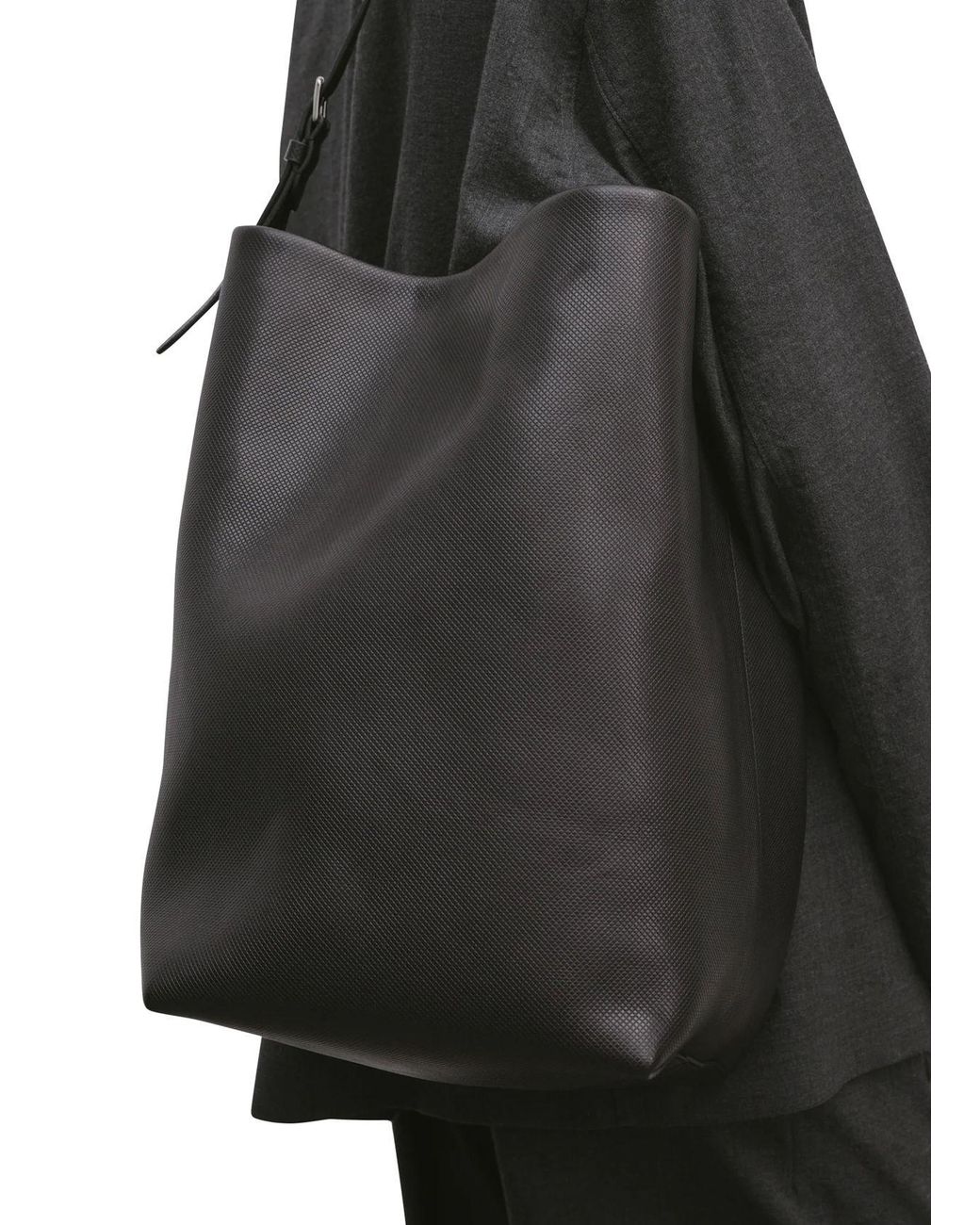 The Row Black Large N/S Park Tote
