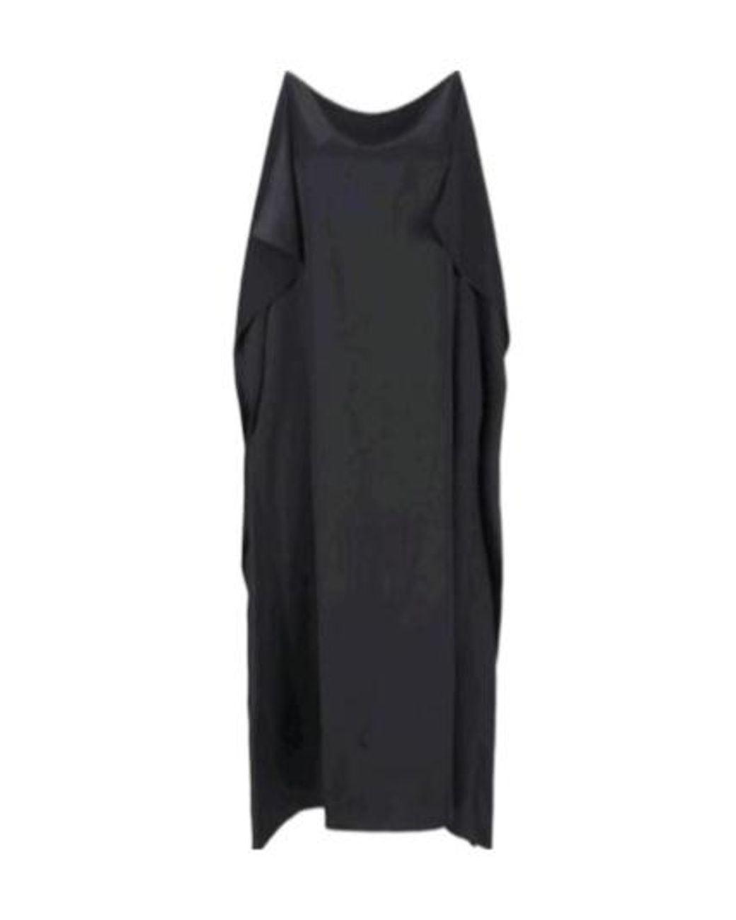 The Row Black Kilo Draped Dress