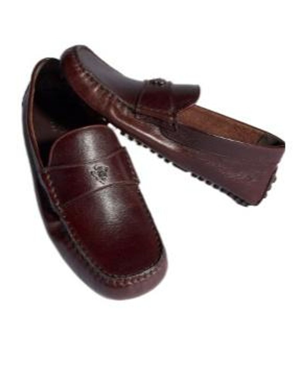 Gucci Brown Driver With Crest for men