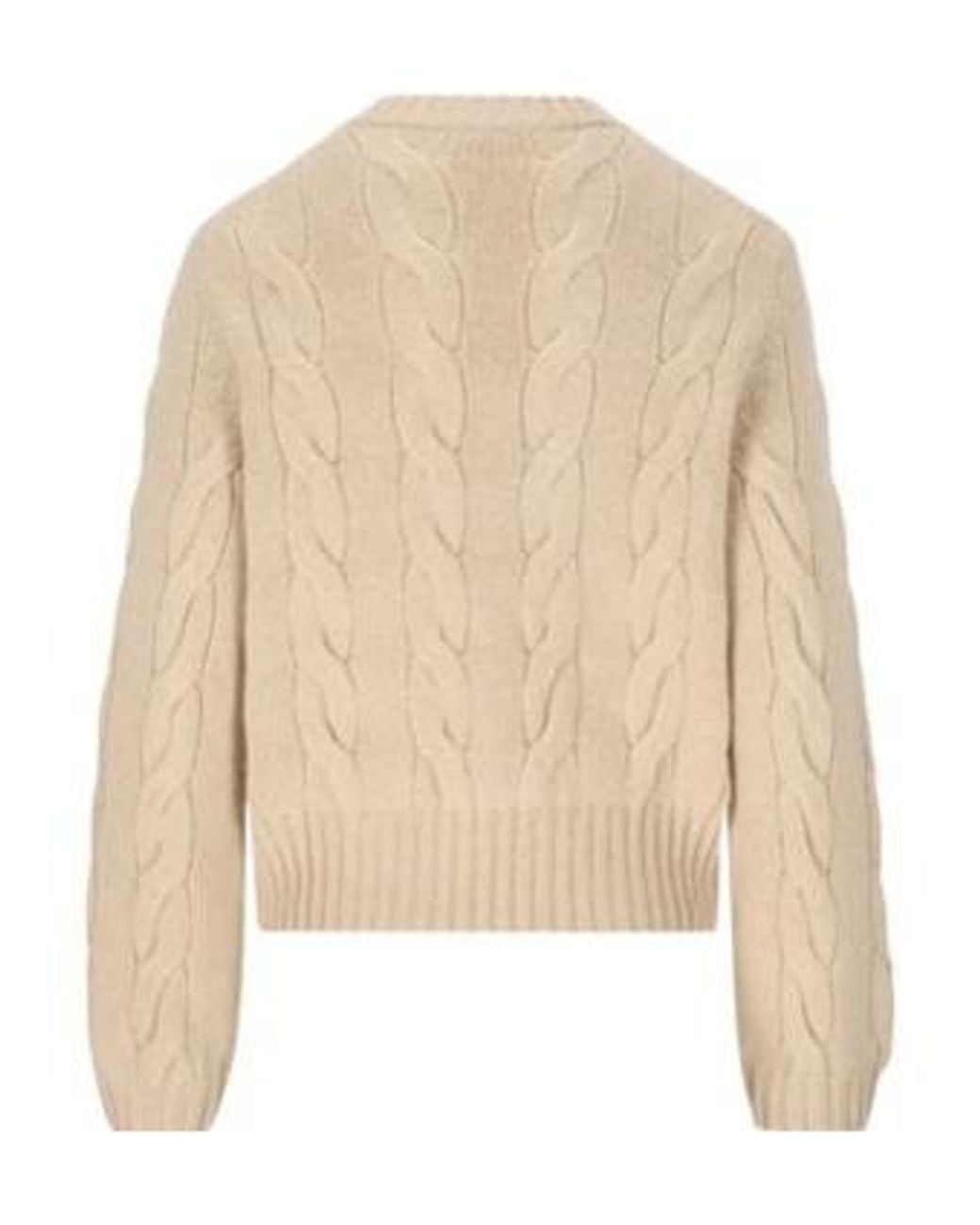 Loro Piana Natural Braided Crewneck Jumper