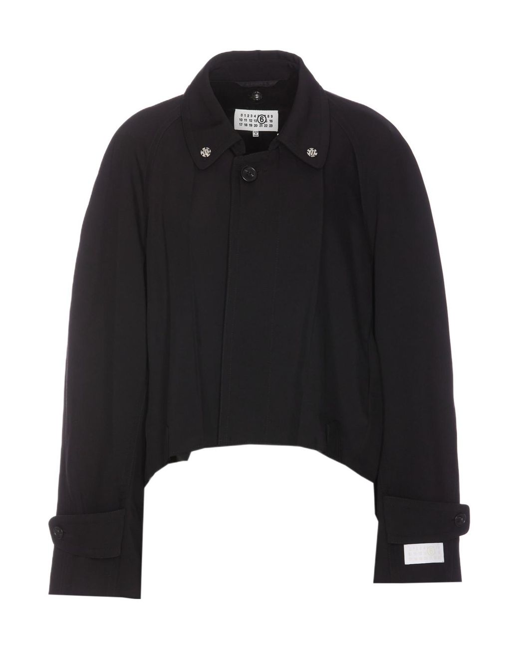 MM6 by Maison Margiela Black Logo Sportsjacket