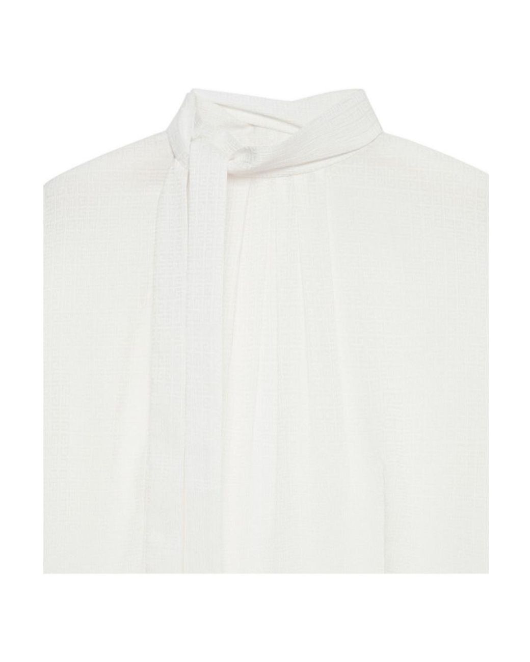 Givenchy White Short-Sleeved Dress