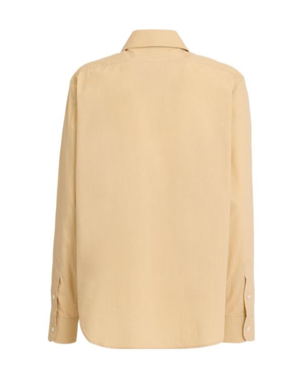 The Row Natural Margan Cotton Casual Shirt