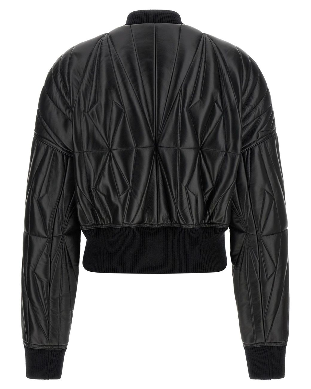 Moncler Black Moncler Rick Owens Zip-Up Quilted Jacket for men
