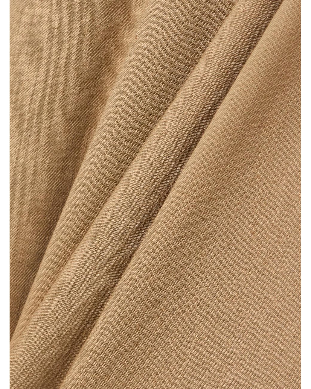 Proenza Schouler Natural Ruby Linen-Blend Maxi Dress